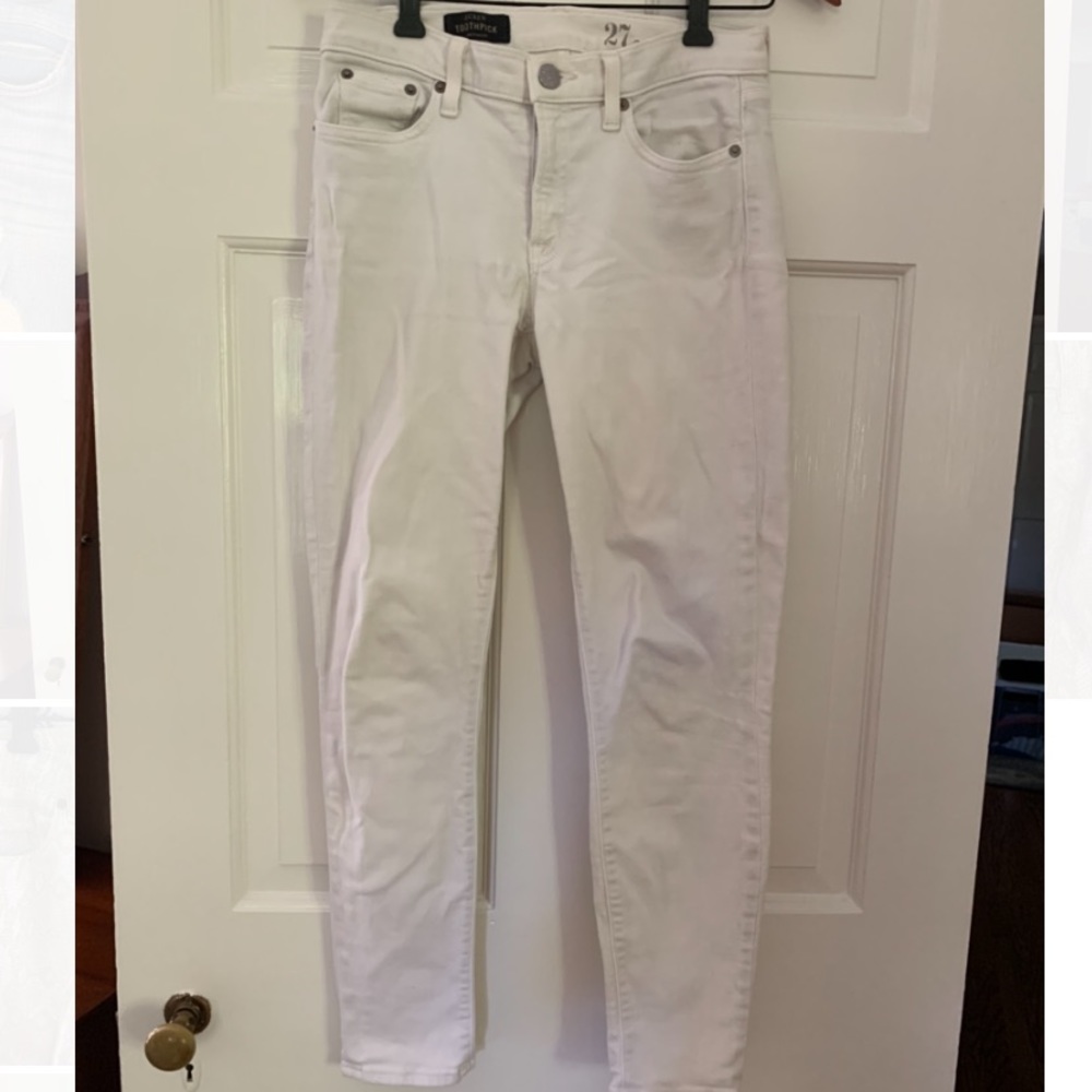 J Crew White Jeans